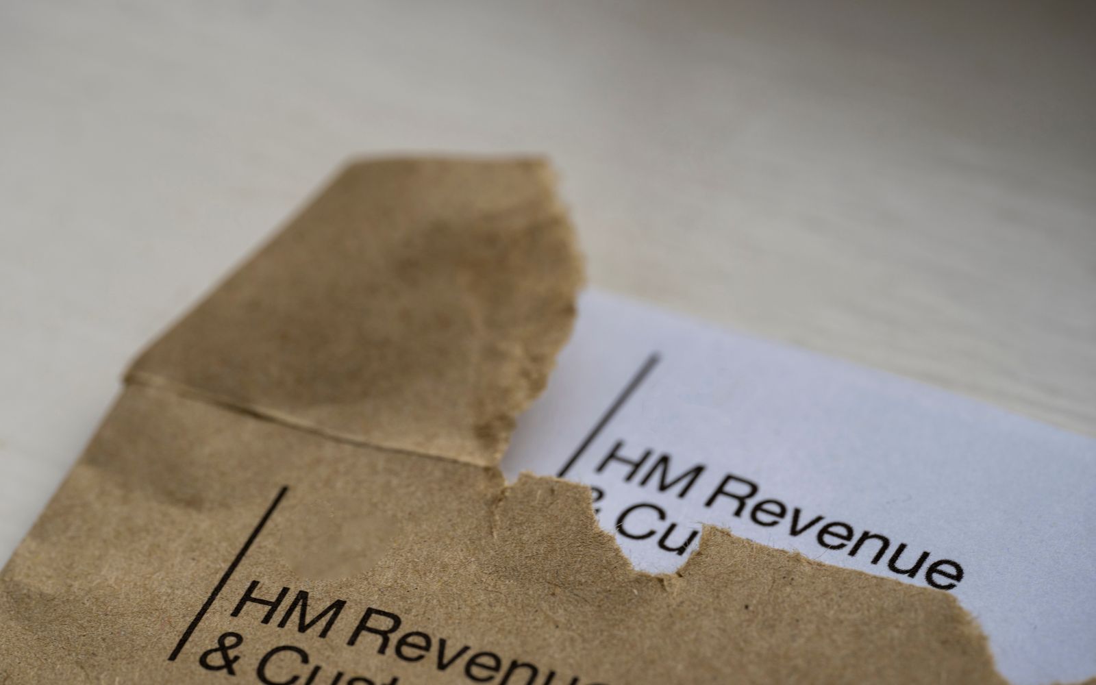 HMRC & envelope